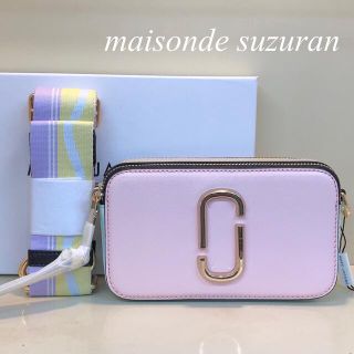 マークジェイコブス(MARC JACOBS)の新品未使用　※マーク　ジェイコブス※ ストラップバック　スナップショット　ピンク(ショルダーバッグ)