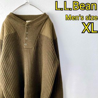 エルエルビーン(L.L.Bean)の【USA古着 美品】L.L.Bean コマンドニット ウール ハンティング(ニット/セーター)