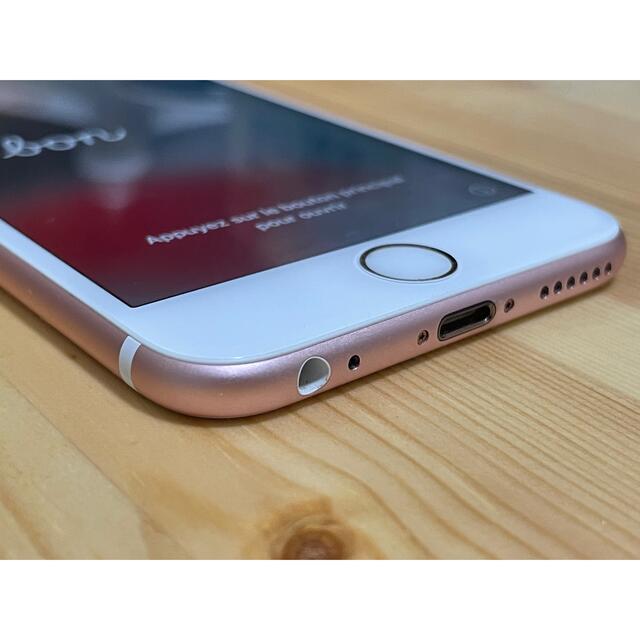 Apple(アップル)の【SIMフリー】iPhone6sローズゴールド【32GB】 スマホ/家電/カメラのスマートフォン/携帯電話(スマートフォン本体)の商品写真