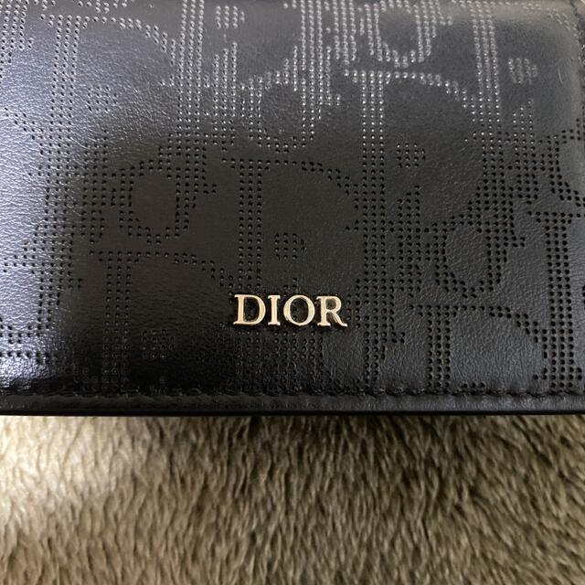 Dior(ディオール)の21年9月購入 DIOR オブリーク ジャカード ビジネス カードケース メンズのファッション小物(名刺入れ/定期入れ)の商品写真