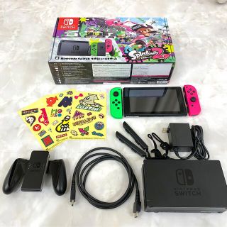 ニンテンドースイッチ(Nintendo Switch)のNintendo switch スプラトゥーン2 セット / ソフトなし(家庭用ゲーム機本体)