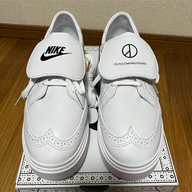 PEACEMINUSONE × Nike Kwondo1 White 28cm