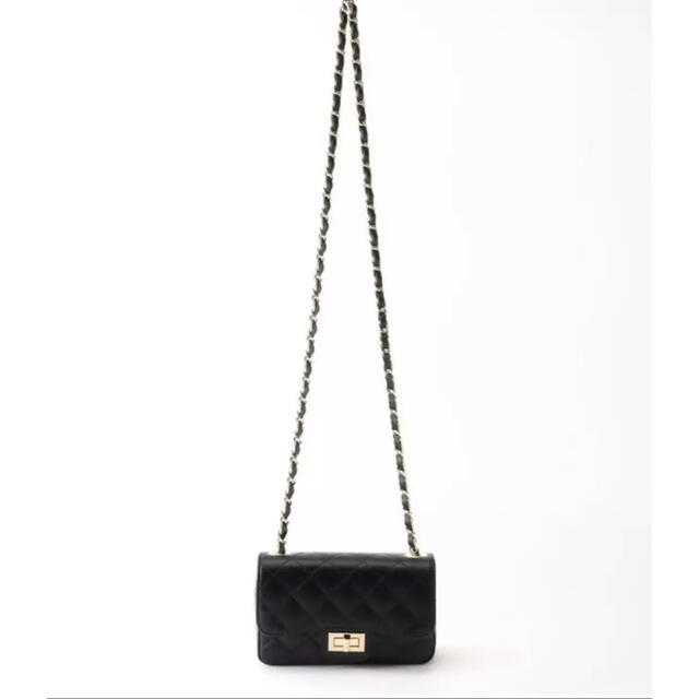 DEUXIEME CLASSE(ドゥーズィエムクラス)の新品　オウレンティ　ミニチェーンバッグ　❤︎ ブラック レディースのバッグ(ショルダーバッグ)の商品写真