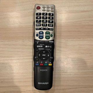 アクオス(AQUOS)のSHARP AQUOS シャープアクオス　テレビリモコン(テレビ)