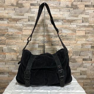 マーガレットハウエル(MARGARET HOWELL)のMARGARET HOWELLショルダーバック ブラック(ショルダーバッグ)