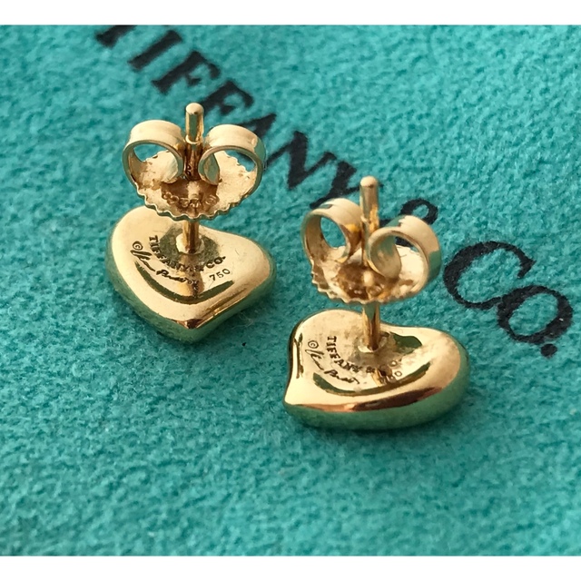 ティファニー Tiffany & Co. ピアス フル ハート K18YG