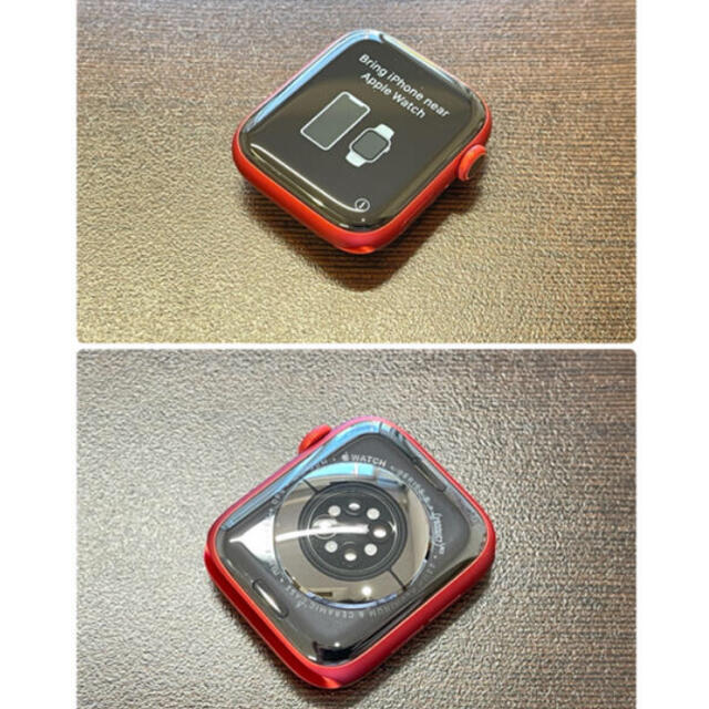 Apple(アップル)の【美品】Apple Watch series6 44mm GPS Red メンズの時計(腕時計(デジタル))の商品写真