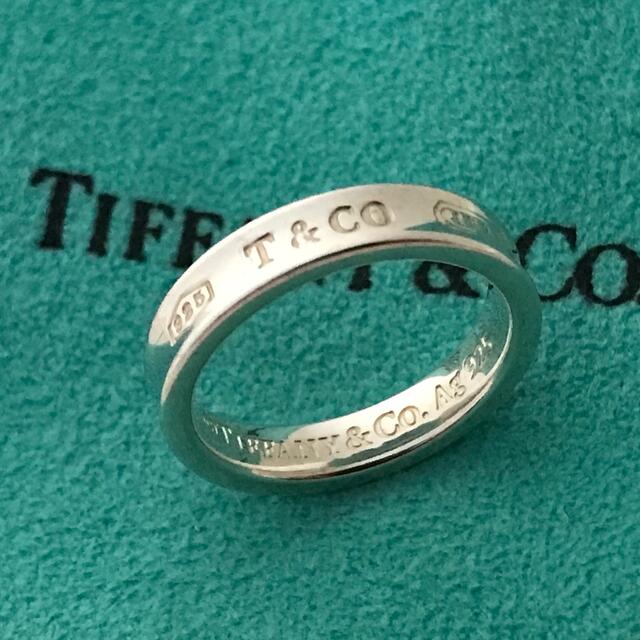 ティファニー TIFFANY \u0026 Co. T ナローリング コンビ #10