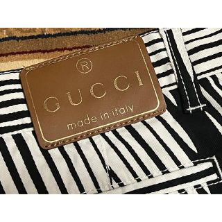 グッチ(Gucci)のGUCCIレディースパンツ42綿パンツズボン(カジュアルパンツ)