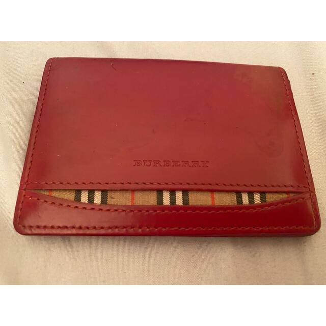 BURBERRY(バーバリー)の名刺入れ　定期入れ　バーバリー　カードケース レディースのファッション小物(名刺入れ/定期入れ)の商品写真