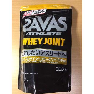 ザバス(SAVAS)のプロテイン ザバス アスリート ホエイジョイント ココア味 378g 約18食分(プロテイン)