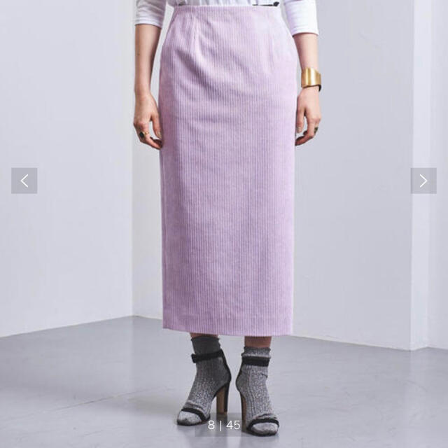 UNITED ARROWS(ユナイテッドアローズ)のユナイテッドアローズ UNITED ARROWS コーデュロイタイトスカート レディースのスカート(ひざ丈スカート)の商品写真