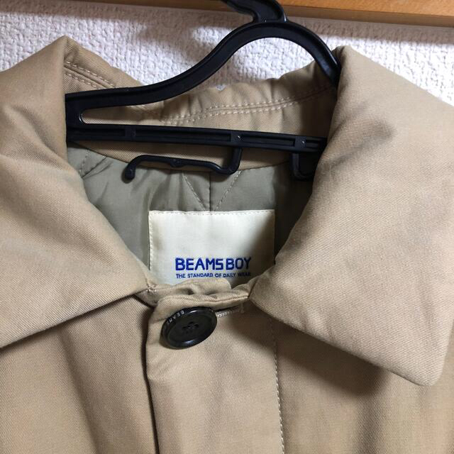 BEAMS BOY - ビームスボーイ ステンカラーコート airpack中綿の通販 by