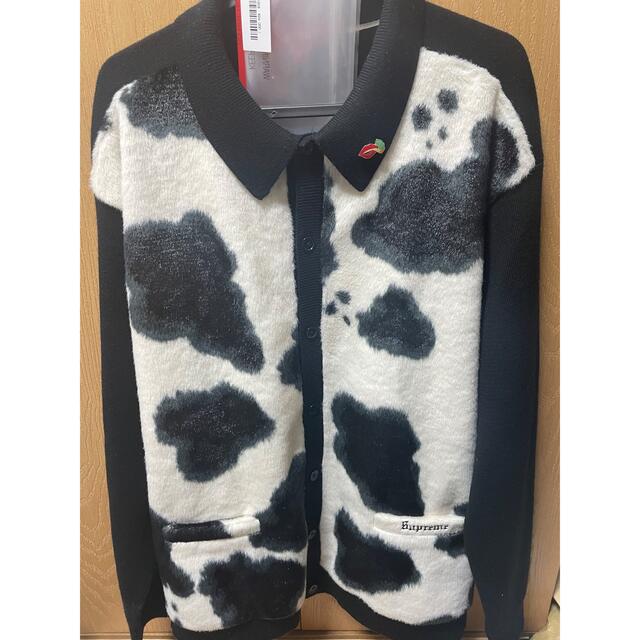 オンライン Supreme Cow Print Cardigan M 9AqPs-m22168806387 シュプリー