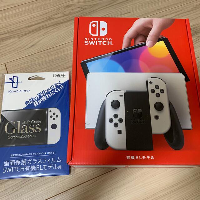 任天堂switch 有機ELモデル ホワイト - 家庭用ゲーム機本体