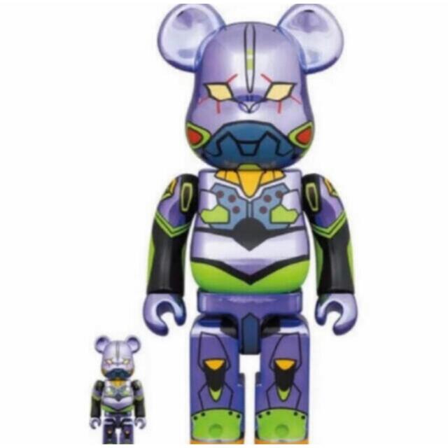 BE@RBRICK エヴァンゲリオン初号機 エヴァ 100％ 400％