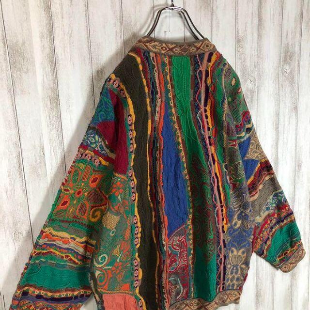 激レア】coogi クージー 立体 編込み 3Dニット 即完売モデル 希少