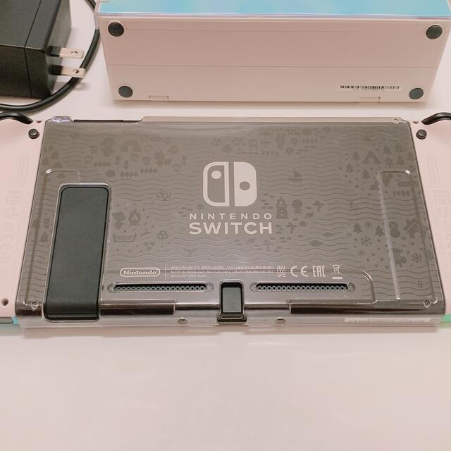 Nintendo Switch(ニンテンドースイッチ)のNintendo Switch あつ森 本体 エンタメ/ホビーのゲームソフト/ゲーム機本体(家庭用ゲーム機本体)の商品写真