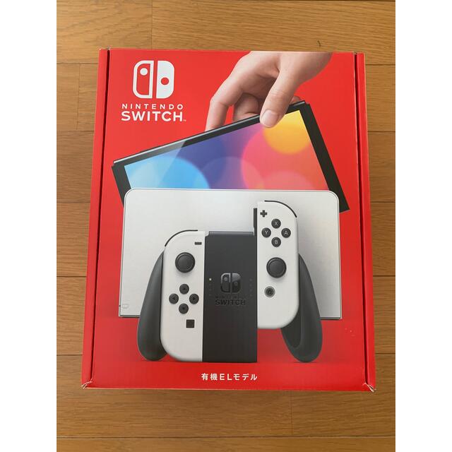 新型 Nintendo Switch 有機ELモデル ホワイト　 スイッチエンタメ/ホビー