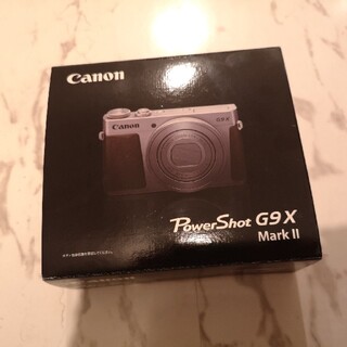 キヤノン(Canon)の【緊急値下げ:美品】Canon PowerShot G9X mark2 デジカメ(コンパクトデジタルカメラ)