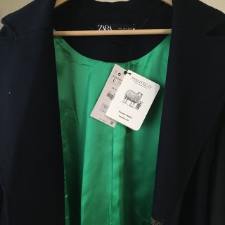 ZARA マッチングボンバーコート L