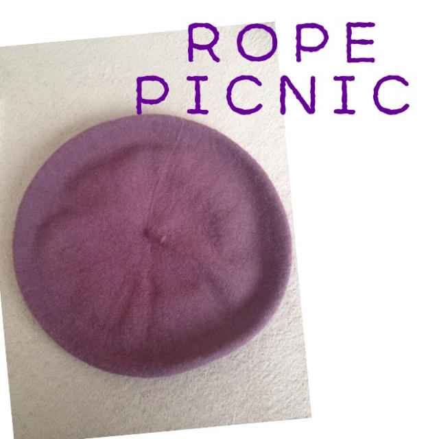 Rope' Picnic(ロペピクニック)のROPE PICNIC★ベレー帽 レディースの帽子(ハンチング/ベレー帽)の商品写真