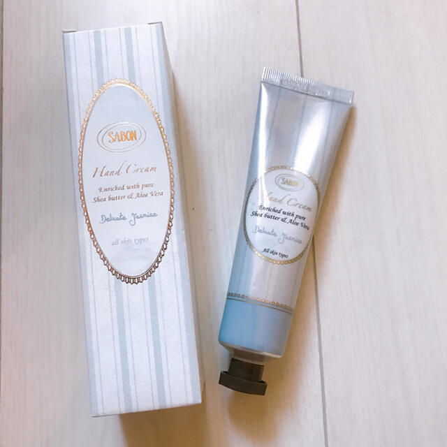 SABON(サボン)のザボン　ハンドクリーム　デリケートジャスミン コスメ/美容のボディケア(ハンドクリーム)の商品写真