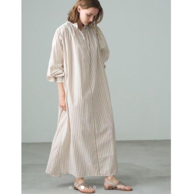 TEN × Ron Herman Kaftan Dress グリーンストライプ