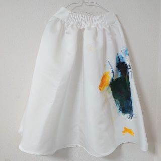 アメリヴィンテージ(Ameri VINTAGE)のAMERI×STUDIOUS 別注 フレアスカート FLARE SKIRT(ひざ丈スカート)