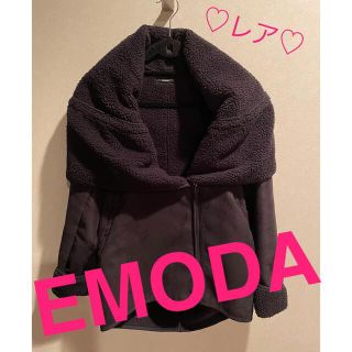 エモダ(EMODA)のEMODAモコモコアウター♡（新品未使用）(ブルゾン)