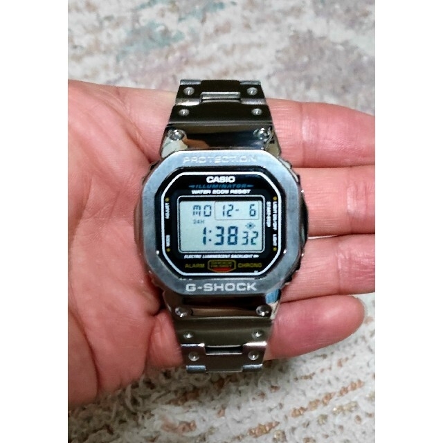 美品 カシオ Gショック DW-5600 フルメタル カスタム 腕時計(デジタル)