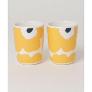 マリメッコ(marimekko)の新品　未使用　marimekko マリメッコ　日本限定　UNIKKOCUP　2P(グラス/カップ)