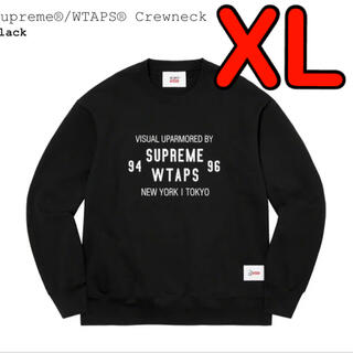 シュプリーム(Supreme)のSupreme®/WTAPS® Crewneck Black 黒　XL(スウェット)
