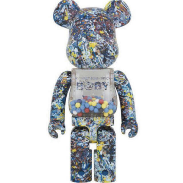中日キャンプ MY FIRST BE@RBRICK Jackson Pollock 1000