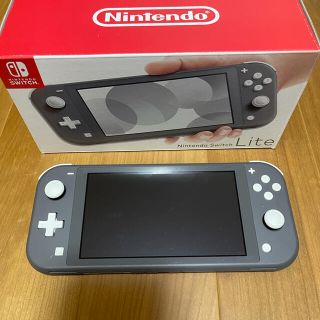 ニンテンドウ(任天堂)のNintendo Switch Lite グレー(携帯用ゲーム機本体)