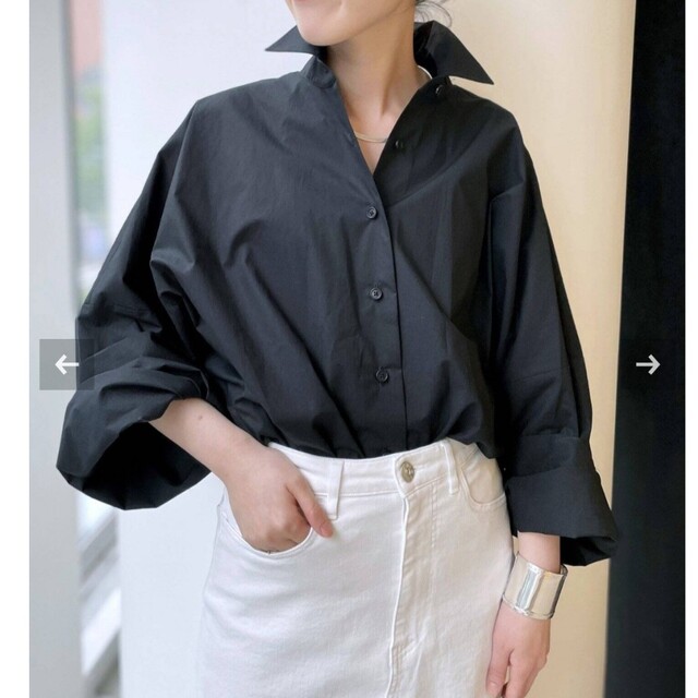 L'Appartement DEUXIEME CLASSE(アパルトモンドゥーズィエムクラス)のL'Appartement  GENTLEWOMAN SHIRT レディースのトップス(シャツ/ブラウス(長袖/七分))の商品写真