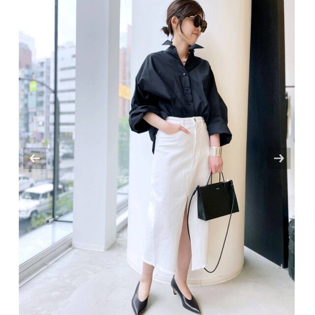 L'Appartement DEUXIEME CLASSE(アパルトモンドゥーズィエムクラス)のL'Appartement  GENTLEWOMAN SHIRT レディースのトップス(シャツ/ブラウス(長袖/七分))の商品写真