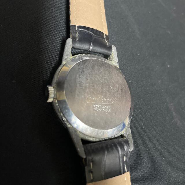 ヴィンテージ 60s70s 手巻き腕時計 オミクロン スモセコ 可動品 メンズの時計(腕時計(アナログ))の商品写真