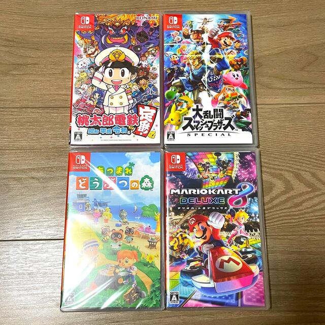 新品未開封 Switchソフト四本セット - www.sorbillomenu.com