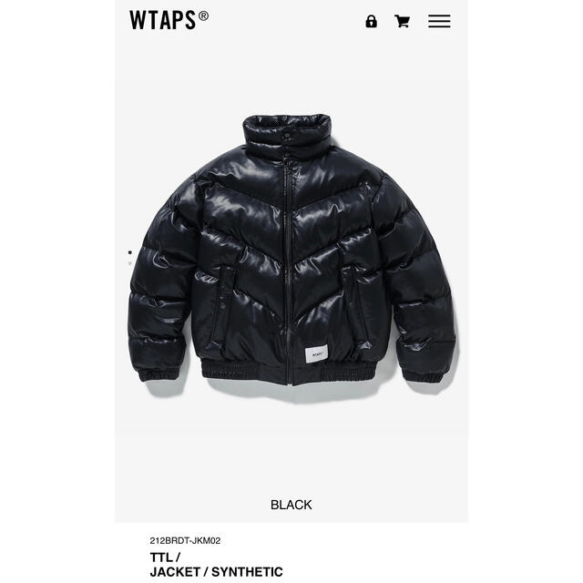 W)taps(ダブルタップス)の【L】21AW WTAPS TTL / JACKET / SYNTHETIC  メンズのジャケット/アウター(ダウンジャケット)の商品写真