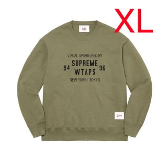 シュプリーム(Supreme)のSupreme  WTAPS Crewneck Olive Drab XL(スウェット)