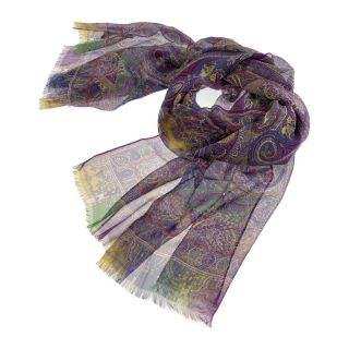 エトロ(ETRO)のエトロ ETRO スカーフ ペイズリー柄 シルク100％    レディース(バンダナ/スカーフ)