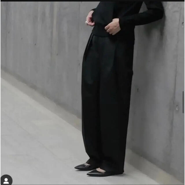 Lohen】ハイウエストパンツ36ブラック - その他