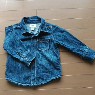 オールドネイビー(Old Navy)のデニムシャツ　2T(Tシャツ/カットソー)