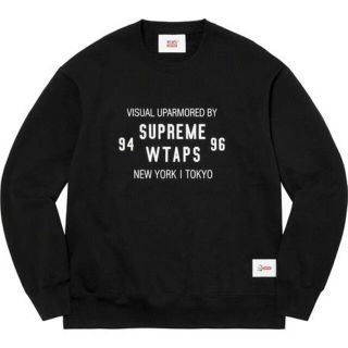 シュプリーム(Supreme)のLサイズ Supreme WTAPS シュプリーム ダブルタップス クルーネック(スウェット)