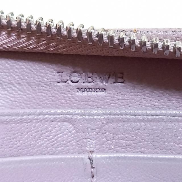 LOEWE(ロエベ)のロエベ 長財布 - ピンクベージュ レザー レディースのファッション小物(財布)の商品写真