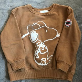 ザラキッズ(ZARA KIDS)のトレーナー　スヌーピー122センチ　ZARA(Tシャツ/カットソー)