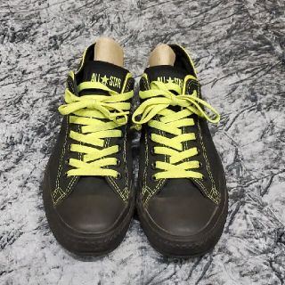 コンバース(CONVERSE)のコンバース オールスター 黒/蛍光イエロー(スニーカー)