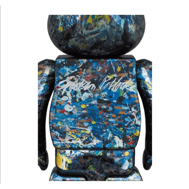 BE@RBRICK Jackson Pollock 100%400%