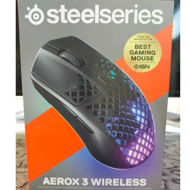 steelseries aerox 3 WirelessPC/タブレット